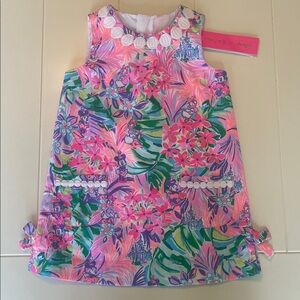 NWT Lilly Pulitzer Disney Dreamin Little Lilly Classic Shift Dress Size 4